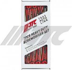 JTC 7PCS HEAVY DUTY SCREW DRIVER SET