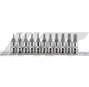 JTC 1/4" x 11PCS STAR SOCKET BIT SET