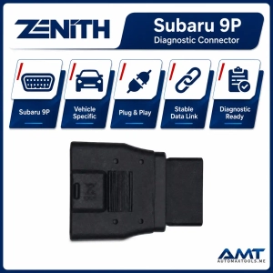 Zenith Subaru 9P Diagnostic Connector EZOCB008 – G-scan OBD Adapter for Older Subaru Vehicles