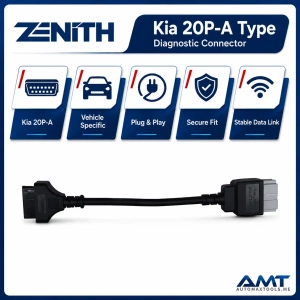 Zenith Kia 20P-A Type Diagnostic Connector EZOCB010 – G-scan OBD Adapter Cable
