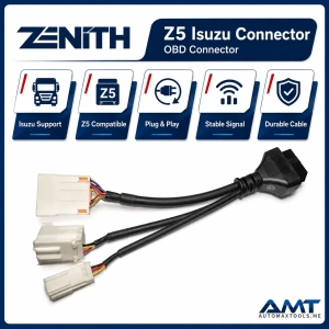 Zenith Z5 Isuzu 20-10-3 Pin OBD Adapter – G-scan / G-scan2 / G-scan3 Diagnostic Connector