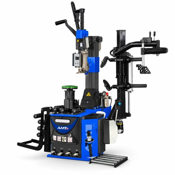 The <strong>AMT-978B Tyre Changer</strong> is an advanced tyre-changing machine with a multi-function assist system for professional servicing of passenger-car, SUV, low-profile and compatible run-flat tyres. Variable-speed operation, an automatic mounting head, tyre roller cart and digital inflation system support controlled workshop use. <strong>Product highlights:</strong> 0–12 rpm variable speed; 220/380 V configuration; 8–10 bar operating pressure; 1140 mm maximum tyre diameter; 3–14 inch tyre width; suspended swing arm; automatic mounting head; rim protection; tyre roller cart; and digital automatic inflation. <h3>Technical Specifications</h3> <table> <thead> <tr> <th>Specification</th> <th>Details</th> </tr> </thead> <tbody> <tr> <td><strong>Model</strong></td> <td>AMT-978B</td> </tr> <tr> <td><strong>Working Speed</strong></td> <td>0–12 rpm</td> </tr> <tr> <td><strong>Voltage</strong></td> <td>220/380 V</td> </tr> <tr> <td><strong>Working Pressure</strong></td> <td>8–10 bar</td> </tr> <tr> <td><strong>Maximum Tyre Diameter</strong></td> <td>1140 mm</td> </tr> <tr> <td><strong>Tyre Width</strong></td> <td>3–14 in</td> </tr> <tr> <td><strong>Inflation</strong></td> <td>Digital automatic</td> </tr> </tbody> </table> The <strong>AMT-978B Tyre Changer</strong> is an advanced tyre-changing machine with a multi-function assist system for professional servicing of passenger-car, SUV, low-profile and compatible run-flat tyres. Variable-speed operation, an automatic mounting head, tyre roller cart and digital inflation system support controlled workshop use. <strong>Product highlights:</strong> 0–12 rpm variable speed; 220/380 V configuration; 8–10 bar operating pressure; 1140 mm maximum tyre diameter; 3–14 inch tyre width; suspended swing arm; automatic mounting head; rim protection; tyre roller cart; and digital automatic inflation. <h3>Technical Specifications</h3> <table> <thead> <tr> <th>Specification</th> <th>Details</th> </tr> </thead> <tbody> <tr> <td><strong>Model</strong></td> <td>AMT-978B</td> </tr> <tr> <td><strong>Working Speed</strong></td> <td>0–12 rpm</td> </tr> <tr> <td><strong>Voltage</strong></td> <td>220/380 V</td> </tr> <tr> <td><strong>Working Pressure</strong></td> <td>8–10 bar</td> </tr> <tr> <td><strong>Maximum Tyre Diameter</strong></td> <td>1140 mm</td> </tr> <tr> <td><strong>Tyre Width</strong></td> <td>3–14 in</td> </tr> <tr> <td><strong>Inflation</strong></td> <td>Digital automatic</td> </tr> </tbody> </table>