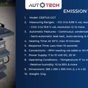 CERTUS Emission Testing Set