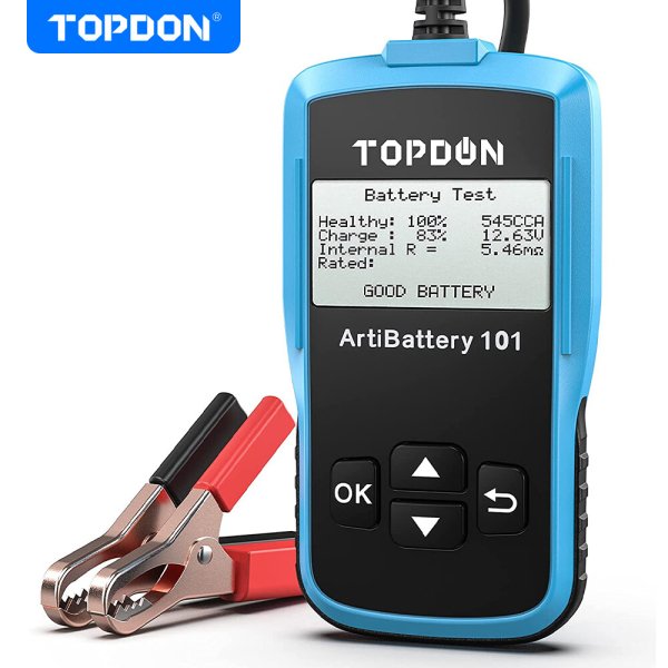 Topdon Arti Battery-101 - professional automotive workshop tool. Topdon Arti Battery-101 - professional automotive workshop tool.